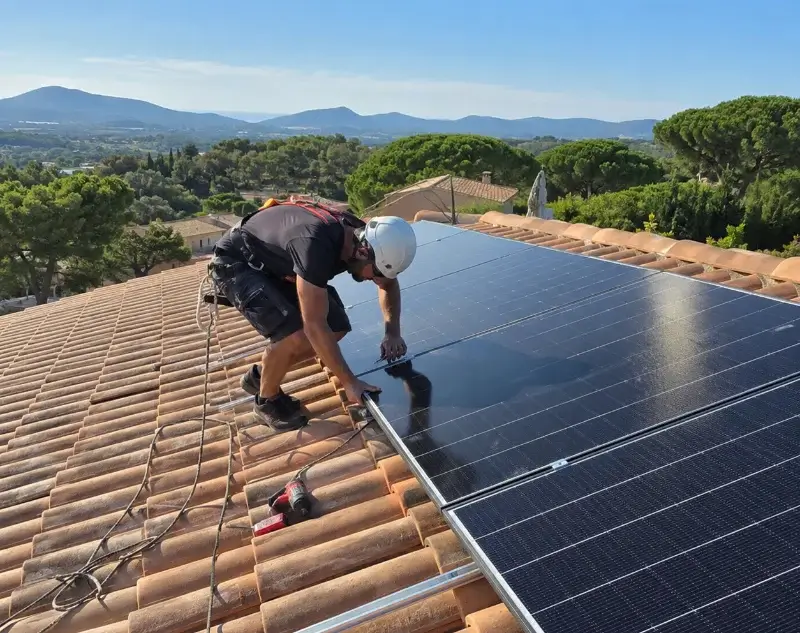 Installateur panneaux solaires Haute-Rivoire — pose photovoltaïque sur toiture